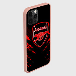 Чехол для iPhone 12 Pro Max Arsenal FC: Sport Fashion, цвет: 3D-светло-розовый — фото 2