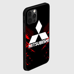 Чехол для iPhone 12 Pro Max Mitsubishi: Red Anger, цвет: 3D-черный — фото 2