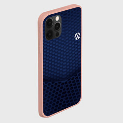 Чехол для iPhone 12 Pro Max Volkswagen: Sport Motors, цвет: 3D-светло-розовый — фото 2