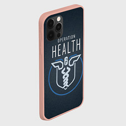 Чехол для iPhone 12 Pro Max R6S: Operation Health, цвет: 3D-светло-розовый — фото 2