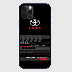 Чехол для iPhone 12 Pro Max Toyota TRD, цвет: 3D-черный