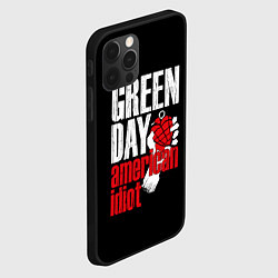 Чехол для iPhone 12 Pro Max Green Day: American Idiot, цвет: 3D-черный — фото 2