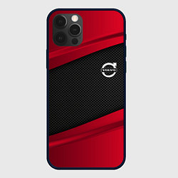 Чехол для iPhone 12 Pro Max Volvo: Red Sport, цвет: 3D-черный