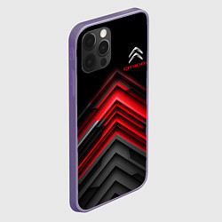 Чехол для iPhone 12 Pro Max Citroen: Red sport, цвет: 3D-серый — фото 2