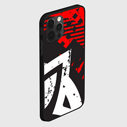 Чехол для iPhone 12 Pro Max Grunge Art, цвет: 3D-черный — фото 2