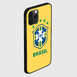 Чехол для iPhone 12 Pro Max Brazil Team, цвет: 3D-черный — фото 2