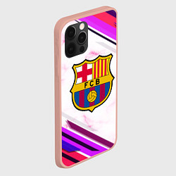 Чехол для iPhone 12 Pro Max Barcelona, цвет: 3D-светло-розовый — фото 2