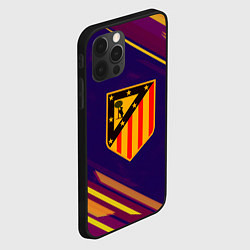 Чехол для iPhone 12 Pro Max Atletico Madrid, цвет: 3D-черный — фото 2