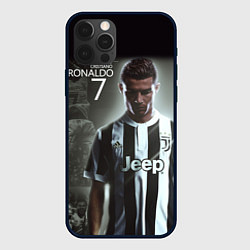 Чехол для iPhone 12 Pro Max RONALDO 7, цвет: 3D-черный