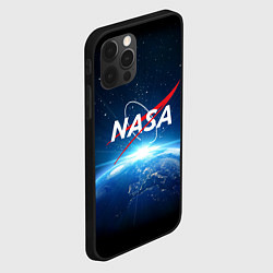 Чехол для iPhone 12 Pro Max NASA: Sunrise Earth, цвет: 3D-черный — фото 2