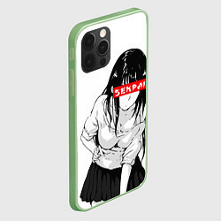 Чехол для iPhone 12 Pro Max Senpai Style, цвет: 3D-салатовый — фото 2