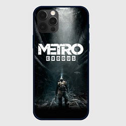 Чехол для iPhone 12 Pro Max Metro Exodus, цвет: 3D-черный