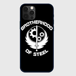 Чехол для iPhone 12 Pro Max Brothood of Steel, цвет: 3D-черный