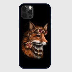 Чехол для iPhone 12 Pro Max Королевский лис, цвет: 3D-черный
