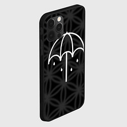 Чехол для iPhone 12 Pro Max BMTH Umbrella, цвет: 3D-черный — фото 2