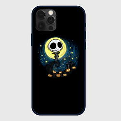 Чехол для iPhone 12 Pro Max The Nightmare Before Christmas, цвет: 3D-черный