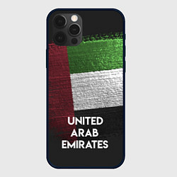 Чехол для iPhone 12 Pro Max United Arab Emirates Style, цвет: 3D-черный