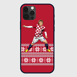 Чехол для iPhone 12 Pro Max Luka Modric, цвет: 3D-черный