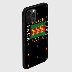 Чехол для iPhone 12 Pro Max FACE GG Style, цвет: 3D-черный — фото 2