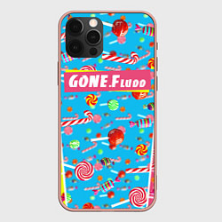 Чехол для iPhone 12 Pro Max GONE Fludd, цвет: 3D-светло-розовый