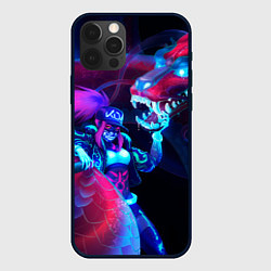 Чехол для iPhone 12 Pro Max Akali KDA, цвет: 3D-черный