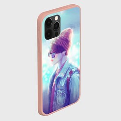 Чехол для iPhone 12 Pro Max BTS Jimin, цвет: 3D-светло-розовый — фото 2