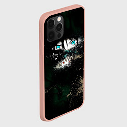 Чехол для iPhone 12 Pro Max Бездомный Бог, цвет: 3D-светло-розовый — фото 2