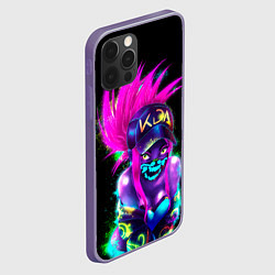 Чехол для iPhone 12 Pro Max KDA Akali, цвет: 3D-серый — фото 2