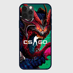 Чехол для iPhone 12 Pro Max CS GO hyper beast skin, цвет: 3D-черный