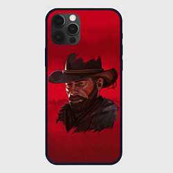 Чехол для iPhone 12 Pro Max Red Dead Redemption, цвет: 3D-черный