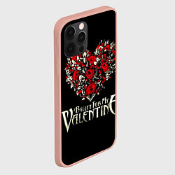 Чехол для iPhone 12 Pro Max Bullet For My Valentine: Temper Temper, цвет: 3D-светло-розовый — фото 2