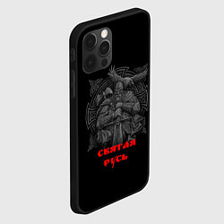 Чехол для iPhone 12 Pro Max Святая Русь, цвет: 3D-черный — фото 2