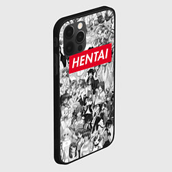 Чехол для iPhone 12 Pro Max HENTAI, цвет: 3D-черный — фото 2