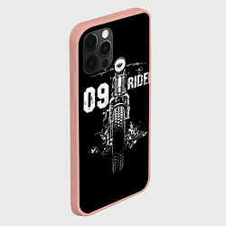 Чехол для iPhone 12 Pro Max 09 Rider, цвет: 3D-светло-розовый — фото 2