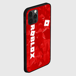 Чехол для iPhone 12 Pro Max ROBLOX: Red Style, цвет: 3D-черный — фото 2