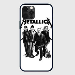 Чехол для iPhone 12 Pro Max Metallica, цвет: 3D-черный