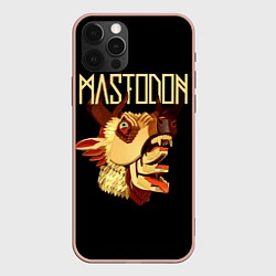 Чехол для iPhone 12 Pro Max Mastodon: Leviathan, цвет: 3D-светло-розовый
