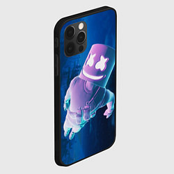 Чехол для iPhone 12 Pro Max Marshmello Effect, цвет: 3D-черный — фото 2