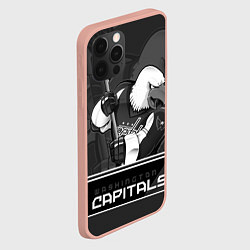 Чехол для iPhone 12 Pro Max Washington Capitals: Mono, цвет: 3D-светло-розовый — фото 2