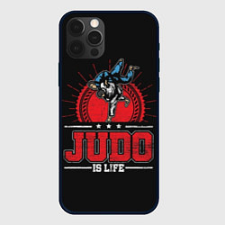 Чехол для iPhone 12 Pro Max Judo is life, цвет: 3D-черный