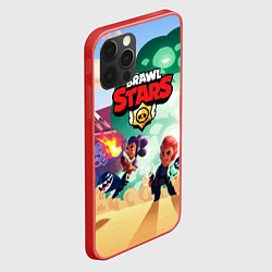 Чехол для iPhone 12 Pro Max Brawl Stars, цвет: 3D-красный — фото 2