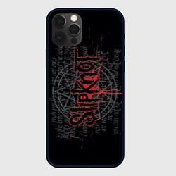Чехол для iPhone 12 Pro Max Slipknot: Pentagram, цвет: 3D-черный