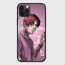 Чехол для iPhone 12 Pro Max Lil Peep, цвет: 3D-черный