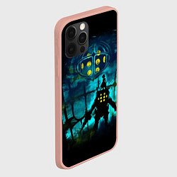 Чехол для iPhone 12 Pro Max BioShock, цвет: 3D-светло-розовый — фото 2