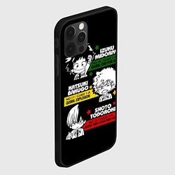 Чехол для iPhone 12 Pro Max Boku no Hero Academia, цвет: 3D-черный — фото 2