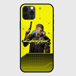 Чехол для iPhone 12 Pro Max CYBERPUNK 2077, цвет: 3D-черный