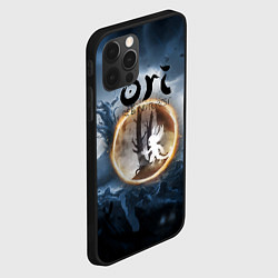 Чехол для iPhone 12 Pro Max Ori and the will of the wisp, цвет: 3D-черный — фото 2