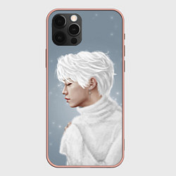 Чехол для iPhone 12 Pro Max Stray Kids, цвет: 3D-светло-розовый