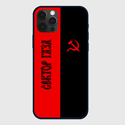 Чехол для iPhone 12 Pro Max Сектор Газа, цвет: 3D-черный