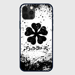 Чехол для iPhone 12 Pro Max ЧЁРНЫЙ КЛЕВЕР, цвет: 3D-черный